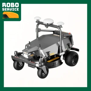 Produktbild av FJD RM21 fjärrstyrd robotgräsklippare med hjuldrift, RTK-positionering och automatisk vägplanering – idealisk för komplexa och öppna gräsytor