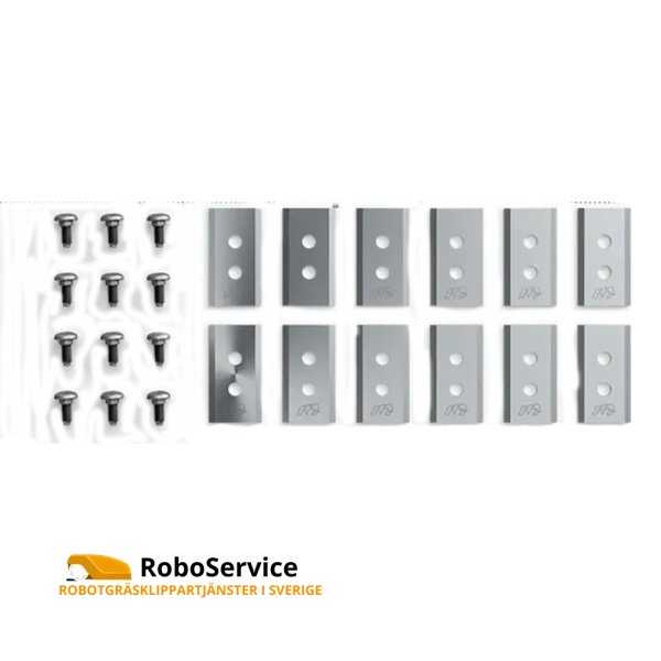 Knivblad 12st för LUBA 1 - LUBA 2 - YUKA-serien