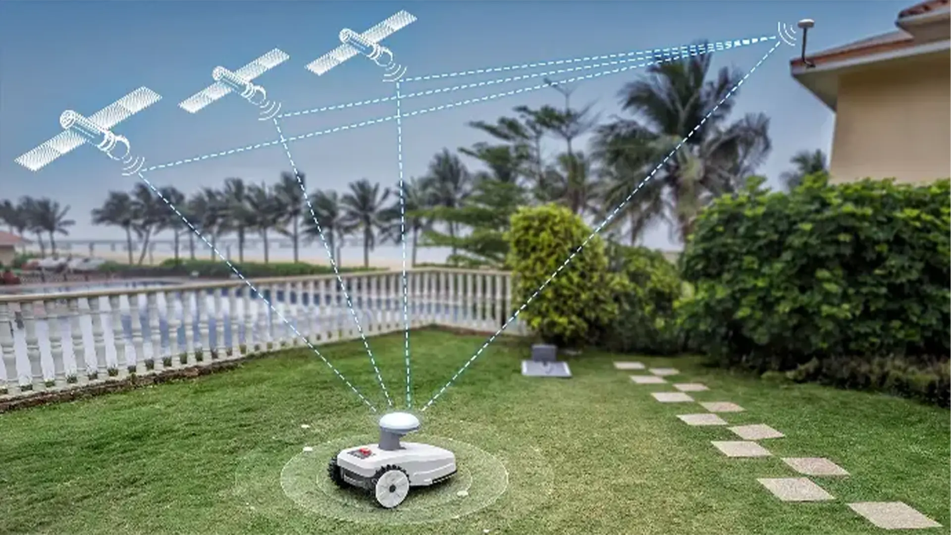 Radio RTK positioneringssystem