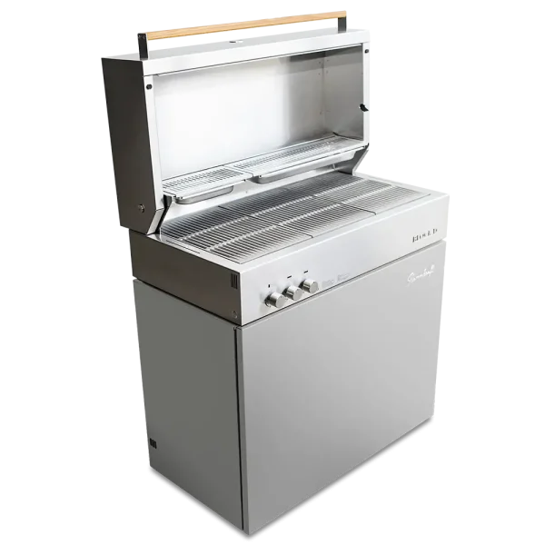 Gasolgrill Flammkraft BLOCK D Gen. 5 – Ljusgrå - Bild 2