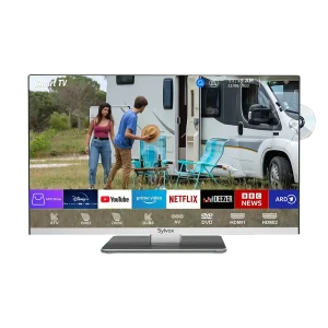 Sylvox 22" Smart 12V TV with DVD Player (Limo Series)