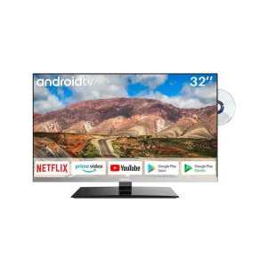 Sylvox 32″ Smart 12V TV med DVD-spelare (Limo-serien)