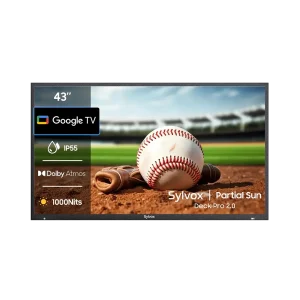 Sylvox 43" QLED Smart Utomhus-TV – Deck Pro QLED 2.0