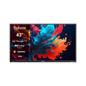 Sylvox 43″ QLED Smart Utomhus-TV med Google TV