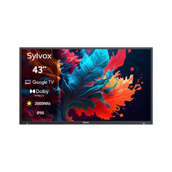 Sylvox 43″ Smart Utomhus-TV med Google TV