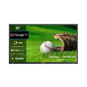 Sylvox 55" QLED Smart Utomhus-TV – Deck Pro Series 2.0